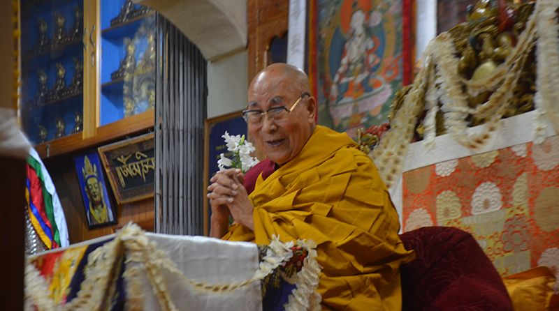 His Holiness the 14th Dalai lama of Tibet. Photo: TPI