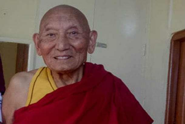 Palden Gyatso at his residence in McLeod Ganj, Dharamshala, India, on December 19, 2017. Photo: TPI/Yangchen Dolma