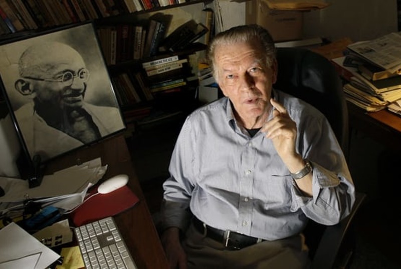 Gene Sharp, lifelong advocate of nonviolent political resistance died at age 90. Photo: file