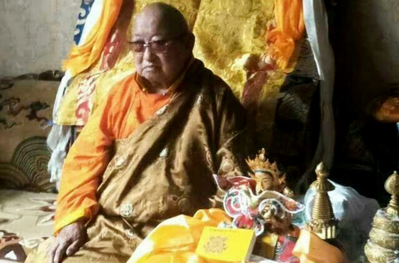 15th Dawa Rinpoche, a senior religious figure of Shag Rongpo Monastery in Nagchu, Tibet. Photo: TPI file