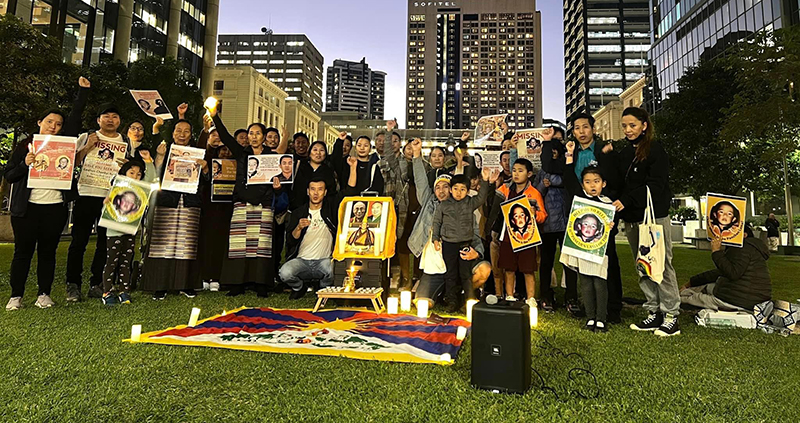 Tibetans urge China to free world's youngest political prisoner, 11th Panchen Lama of Tibet, May 17, 2023. Photo: file