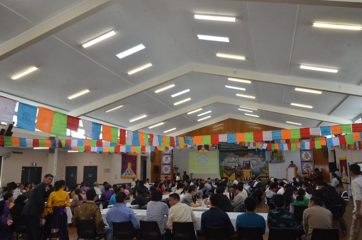 Tibetans in in Sydney, New South Wales, Australia, observe an official function to mark the 29th anniversary of the conferment of Nobel Peace Prize on His Holiness the Dalai Lama, on December 15, 2018. Photo: TPI/Yeshe Choesang