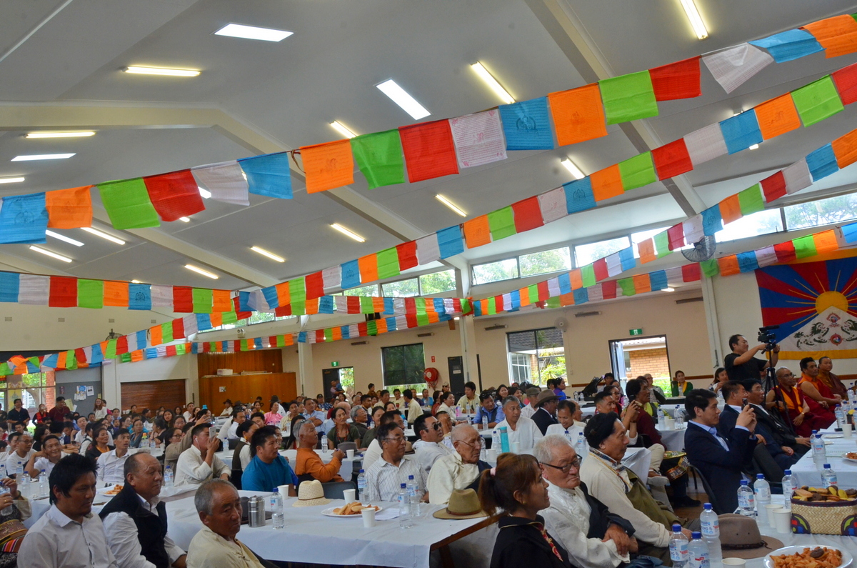 Tibetans in in Sydney, New South Wales, Australia, observe an official function to mark the 29th anniversary of the conferment of Nobel Peace Prize on His Holiness the Dalai Lama, on December 15, 2018. Photo: TPI/Yeshe Choesang