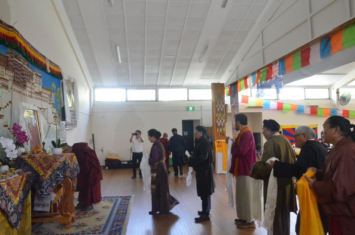 Tibetans in in Sydney, New South Wales, Australia, observe an official function to mark the 29th anniversary of the conferment of Nobel Peace Prize on His Holiness the Dalai Lama, on December 15, 2018. Photo: TPI/Yeshe Choesang