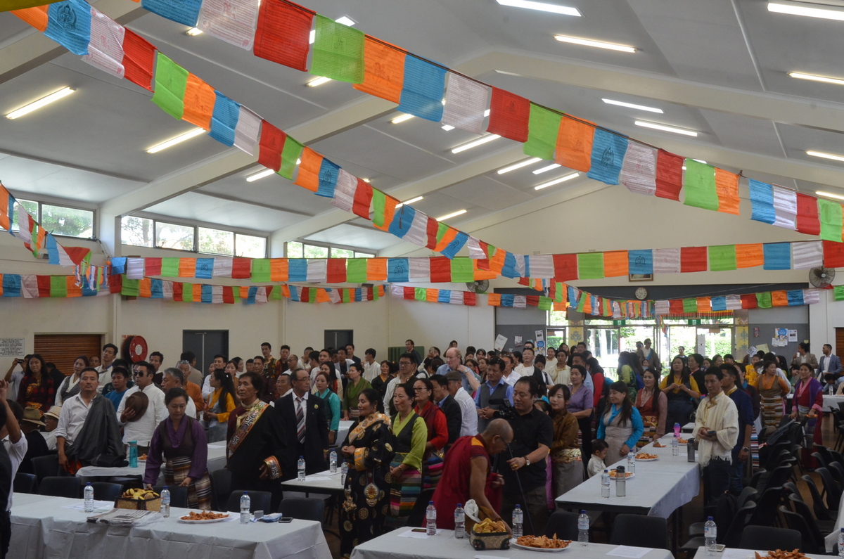 Tibetans in in Sydney, New South Wales, Australia, observe an official function to mark the 29th anniversary of the conferment of Nobel Peace Prize on His Holiness the Dalai Lama, on December 15, 2018. Photo: TPI/Yeshe Choesang